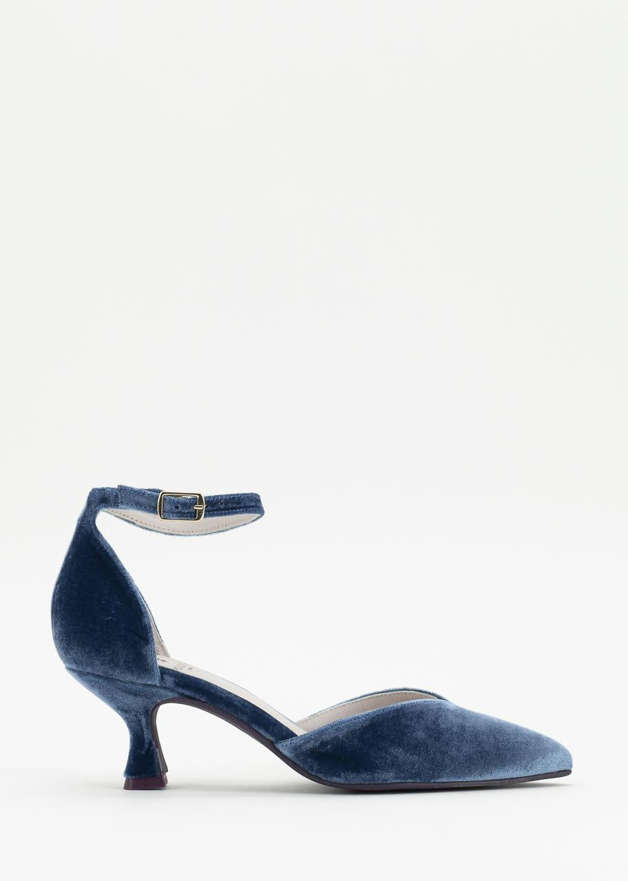 YAIZA AZUL TERCIOPELO
