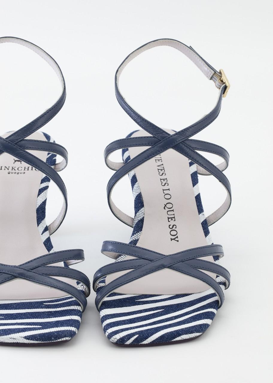 LUCIA AZUL ZEBRA