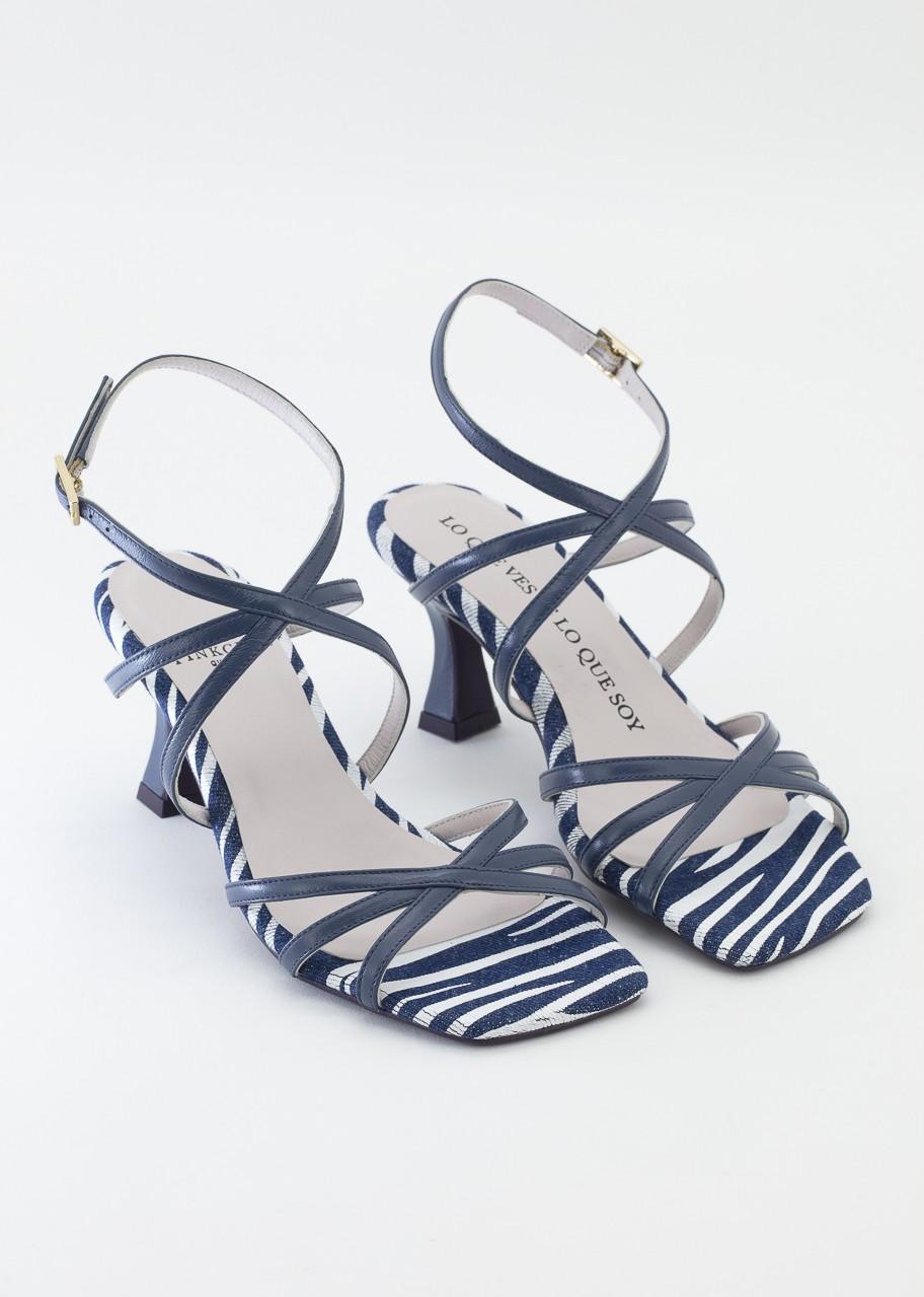 LUCIA AZUL ZEBRA