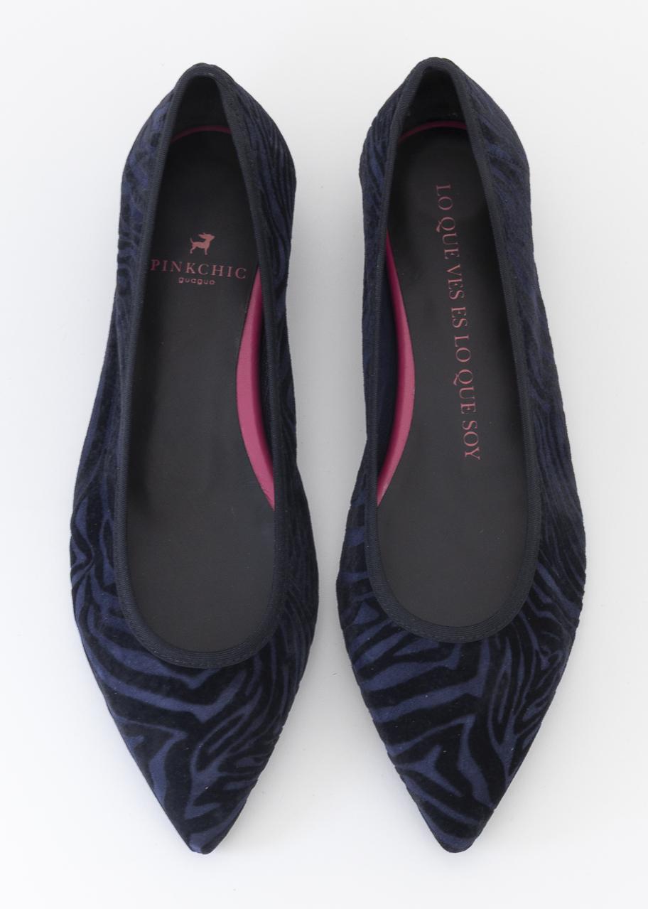 GRETA AZUL ZEBRA