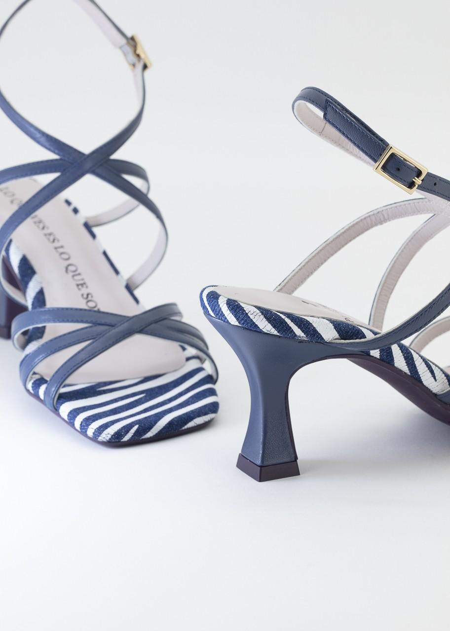 LUCIA AZUL ZEBRA